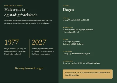 Side 2 af Guldbryllup med roser i vinduet