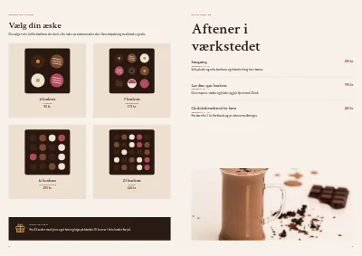 Side 6–7 af Kollektion for chokolademager – 8 sider