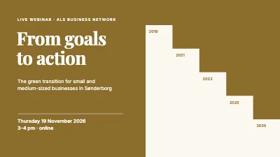Green transition webinar — the gold staircase