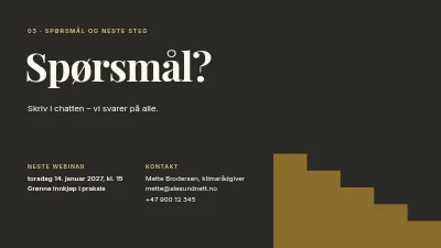 Side 5 av Webinar om grønn omstilling — den gylne trappen