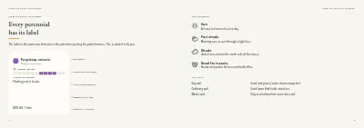 Pages 4–5 of Plant handbook of perennials – 96 pages