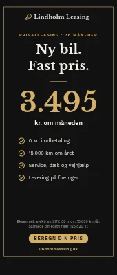 Roll-up til leasingfirma — ny bil til fast pris