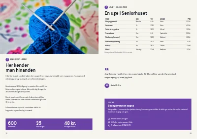 Side 32–33 af Kultur- og fritidskatalog for kommune – 48 sider