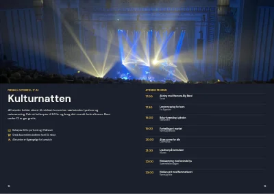 Side 38–39 af Kultur- og fritidskatalog for kommune – 48 sider