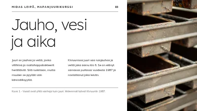 Sivu 3 – Hapanleipäkurssi — hidasta leipää