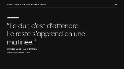 Page 5 de Cours de pain au levain — le pain à son rythme