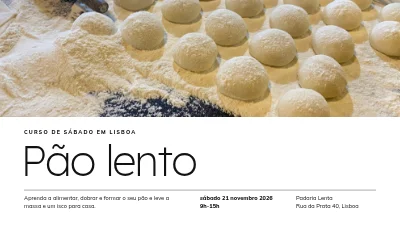 Curso de pão de massa-mãe — pão sem pressa