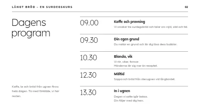 Sida 2 av Surdegskurs — långsamt bröd