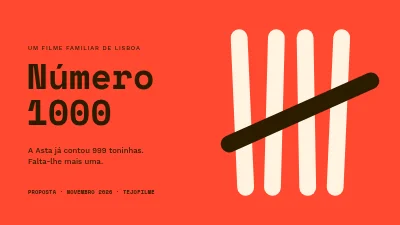 Página 1 de Proposta de filme — longa-metragem familiar
