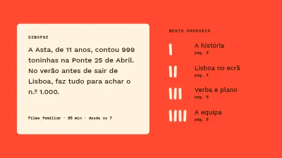 Página 2 de Proposta de filme — longa-metragem familiar