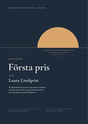 Prisdiplom — fototävling