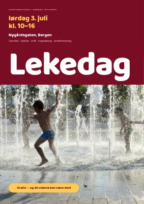 Lekedag — vannlek for barn