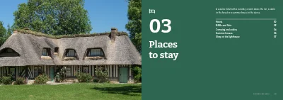 Seiten 48–49 von Town guide for a coastal town – 96 pages