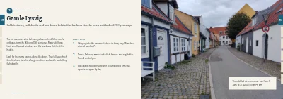 Seiten 16–17 von Town guide for a coastal town – 96 pages