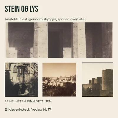 Stein og lys · Skriftbånd