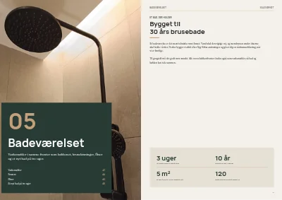 Side 40–41 af Katalog for køkken- og badeværelsesbutik – 64 sider