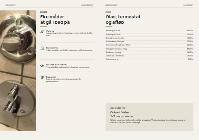 Side 44–45 af Katalog for køkken- og badeværelsesbutik – 64 sider