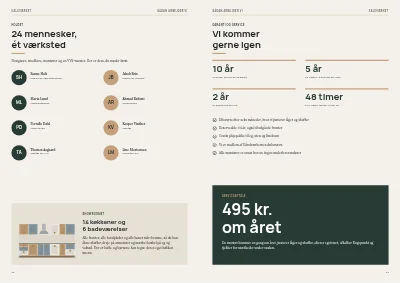 Side 52–53 af Katalog for køkken- og badeværelsesbutik – 64 sider