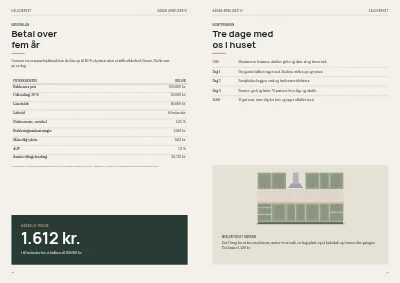 Side 56–57 af Katalog for køkken- og badeværelsesbutik – 64 sider