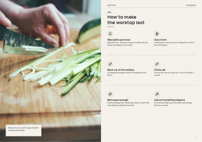 Pages 30–31 of Kitchen and bathroom showroom catalogue – 64 pages