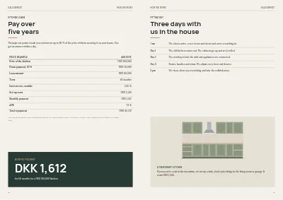 Pages 56–57 of Kitchen and bathroom showroom catalogue – 64 pages