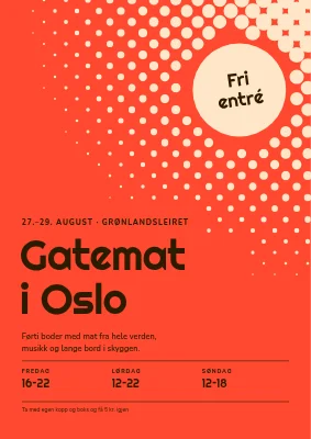 Streetfood-festival på Nørrebro