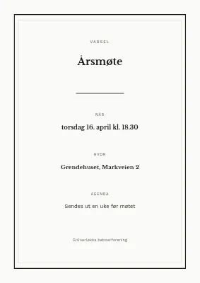 Generalforsamling
