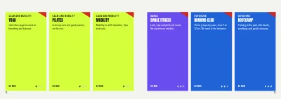Pages 12–13 of Season programme for a fitness centre – 32 pages