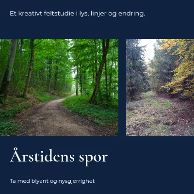 Årstidens spor · panorama serif