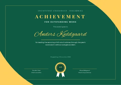 Achievement of the year