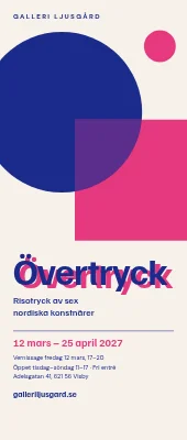 Roll-up till galleri — risografiutställning