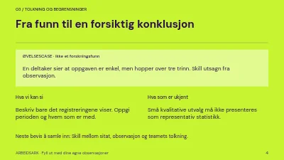 Side 4 av Fra intervju til innsikt