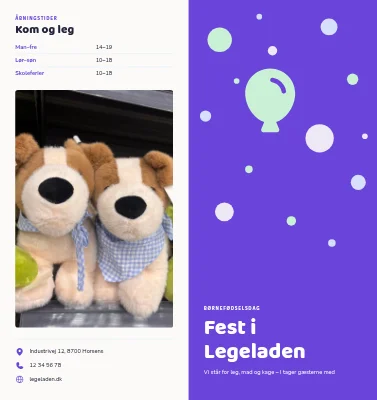 Børnefødselsdag: pakker