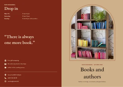 Bookshop author evenings
