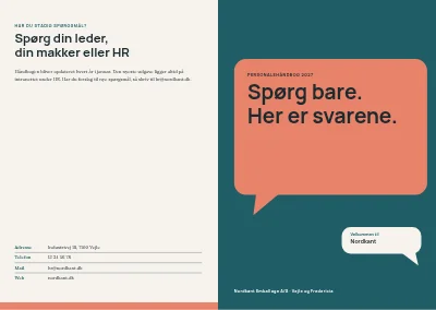 Omslag af Personalehåndbog for mellemstor virksomhed – 64 sider