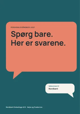 Personalehåndbog for mellemstor virksomhed – 64 sider