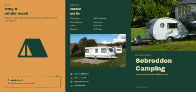 Lakeside campsite