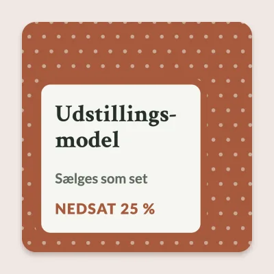 Udstillingsmodel til salg