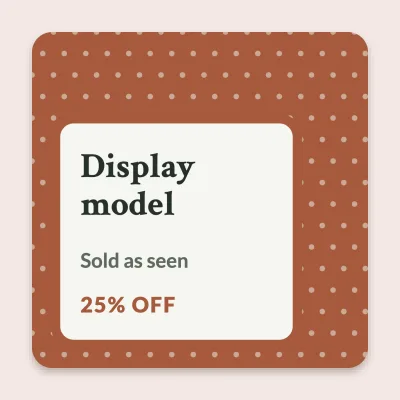Display model for sale