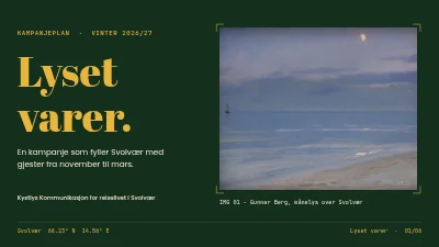 Turistkampanje — Skagen om vinteren