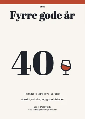 Fyrre gode år