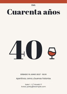 Cuarenta buenos años