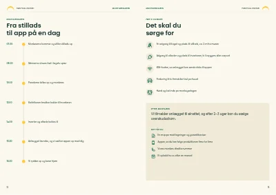 Side 12–13 af Brochure for solcelle- og varmepumpeinstallatør – 20 sider