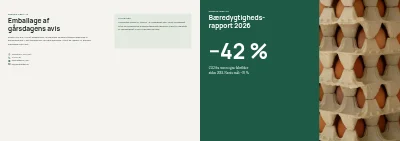 Omslag af Bæredygtighedsrapport for produktionsvirksomhed – 48 sider