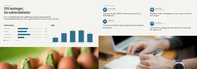 Side 26–27 af Bæredygtighedsrapport for produktionsvirksomhed – 48 sider