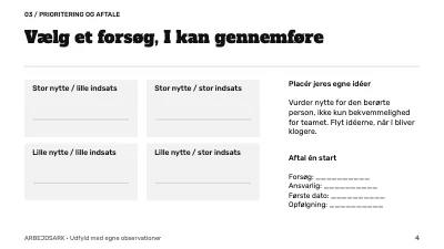 Side 4 af Et marked med flow