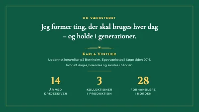 Side 2 af Designportfolio — keramik og møbler