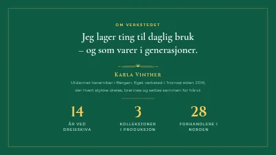 Side 2 av Designportefølje — keramikk og møbler