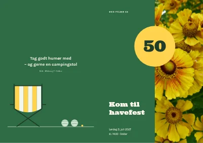 50 år med havefest