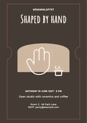 Shaped by hand